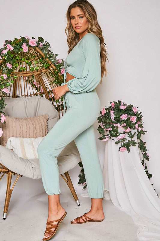 The Leslie Jumpsuit - La Sorella Boutique