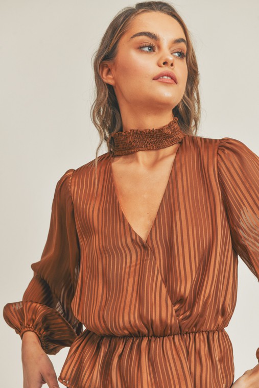 The Shimmer Blouse - La Sorella Boutique