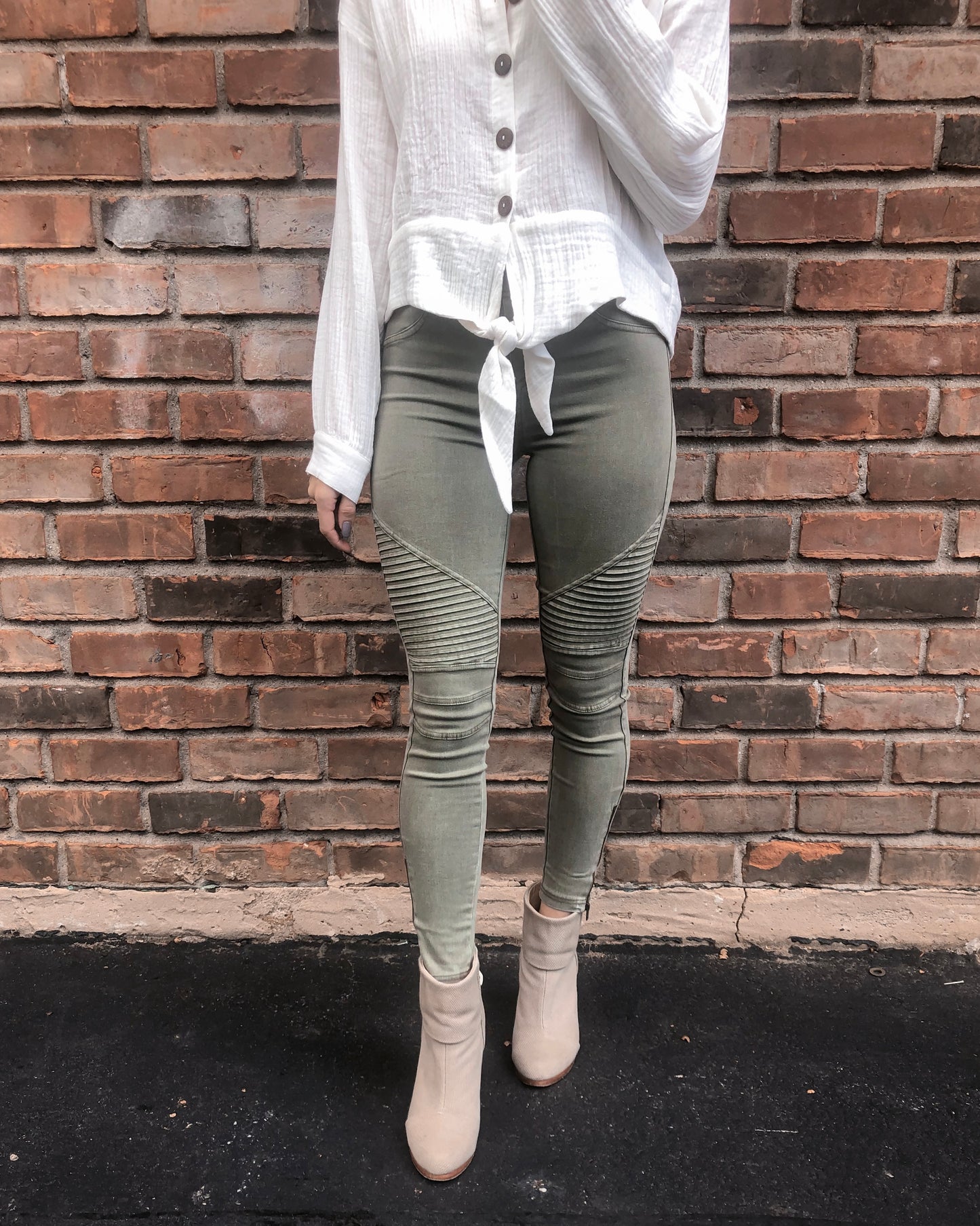 The Moto Legging - La Sorella Boutique
